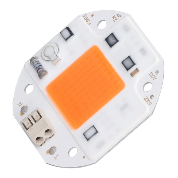 Høyeffekt LED Chip Plant Grow Light 380‑800NM COB Lamp Beads Drive Free for DIY Hydroponic Growing Light 220V70W