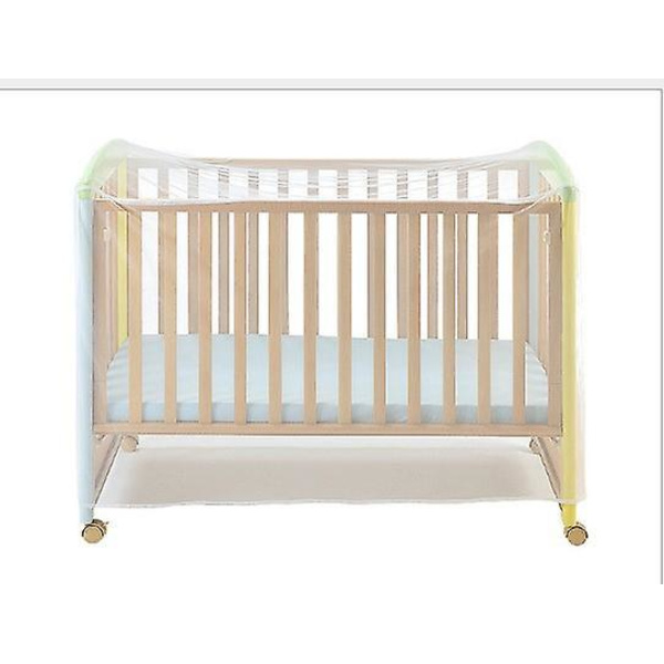 Universal vitt myggnät för spjälsäng, 135 x 60 x 90 cm Mått
