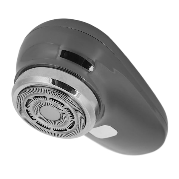Herr Mini Skäggtrimmer LED Display Tvättbar Cutter Uppladdningsbar ficka Bärbar Trimmer Svart
