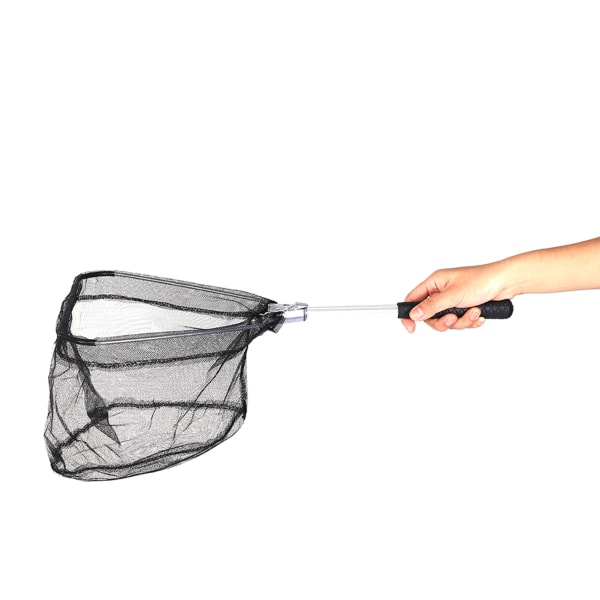 Aluminiumlegering Triangel Mini Vikbar Dip Net Krympfiskeutrustning Utrustning