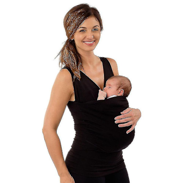 Kangaroo Baby Carrier Vest T-skjorte med Stor Lomme - Dame 3XL