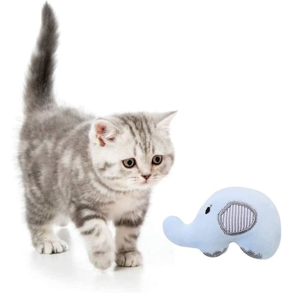 4-pack Katt Leksaker, Kattmynta Plysch Katt Leksaker, Kattmynta Leksaker, Interaktiv Katt Leksak för Katt Katt Leksaker