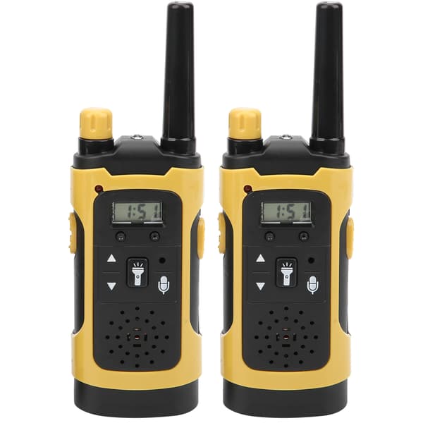 2 stk. walkietalkier for barn, håndholdt bærbar trådløs simulering sanntidsintercom-leketøy