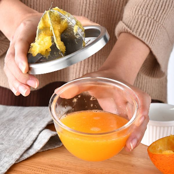 Manuell citruspress i rostfritt stål för citron och apelsin, pressverktyg för köksbruk