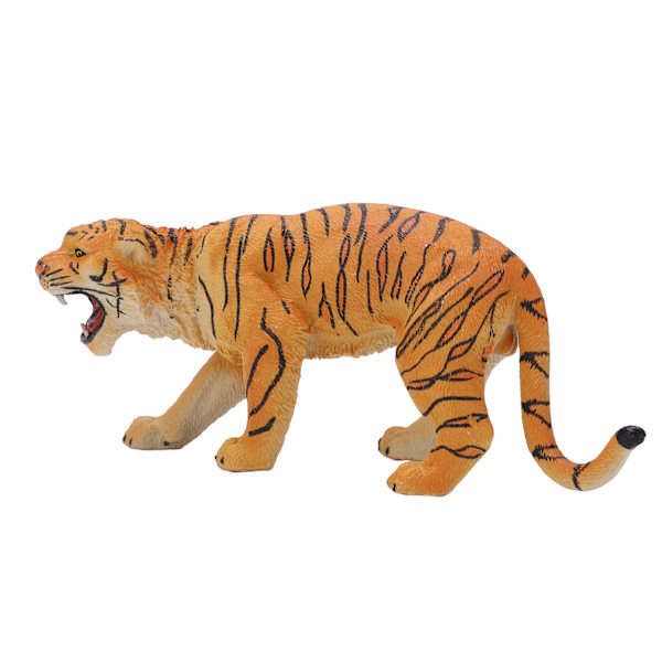 Tigerfigur, vilda djur, plast, simuleringstigermodell för barn, present, heminredning