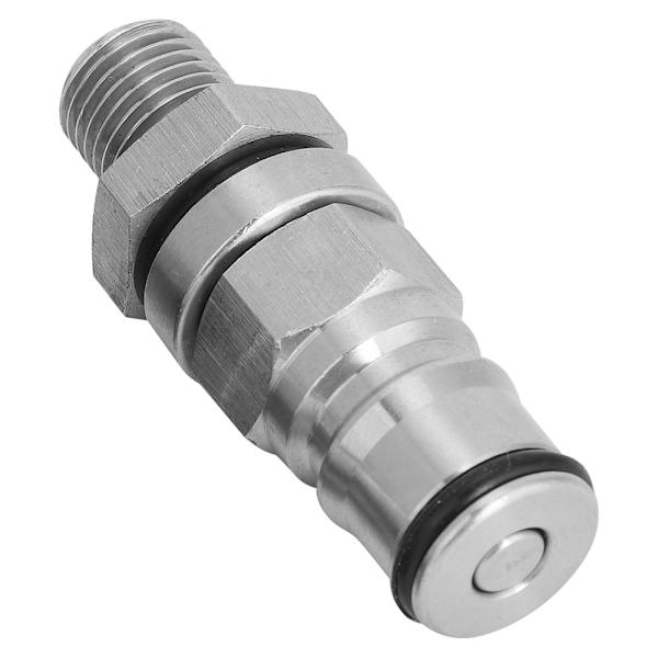304 Rostfritt Stål Ölkägla Kulkoppling Adapter Post Tryckavlastningsventil Hembryggningstillbehör (Vätska)