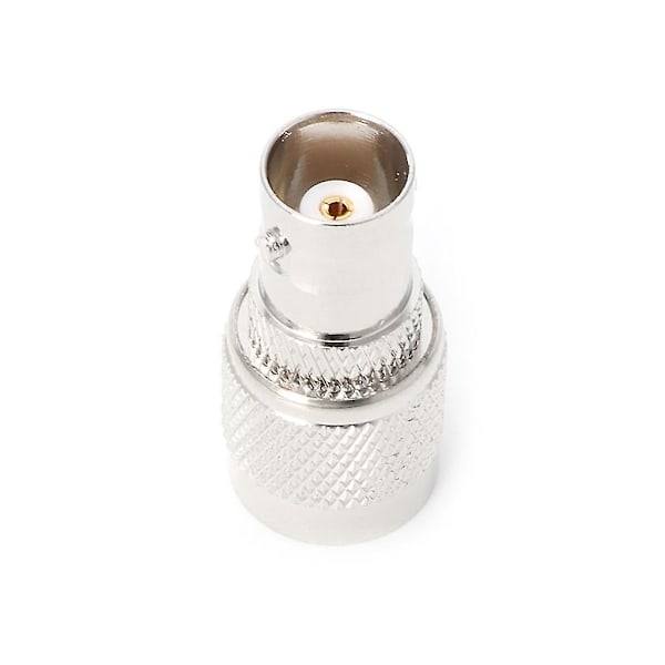 2x BNC Hun Jack Til TNC Han Stik RF Konnektor Koaksial Konverter Adapter Lige-B2