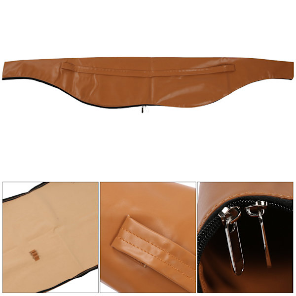PU Bärbar Bågskytte Bow Bag Case Container för traditionell bågejakt skytte Tillbehör brun