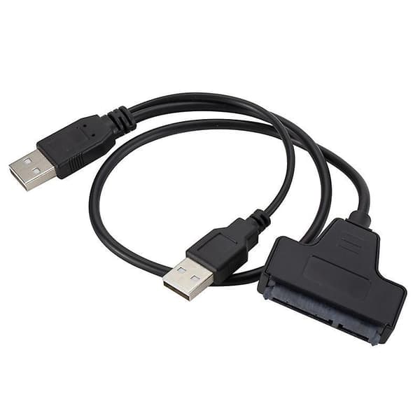 SATA till USB 3.2 Gen 1-adapter - Hög hastighet 5 Gbps för 2,5 tum SSD/HDD-hårddisk
