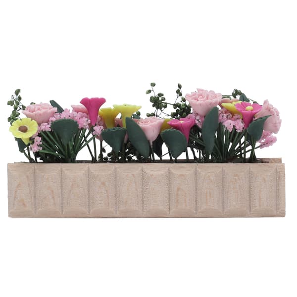 Dukkehus Blomster Have DIY Miniature Mini Dukkehus Grønt Møbler Tilbehør Lade Som Om Legetøjsblomster