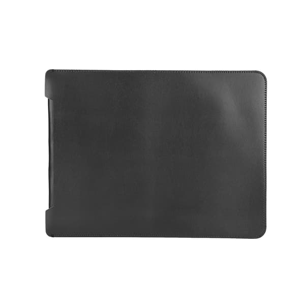 Bærbar computertaske i mikrofiber, beskyttende inderpose til MacBook Pro, sort