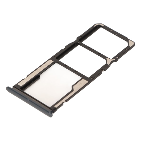 Vaihto-Sim-korttilokeron muistikorttipaikkateline irrotusnastaharjalla Xiaomi Redmi Note 9:lle, harmaa