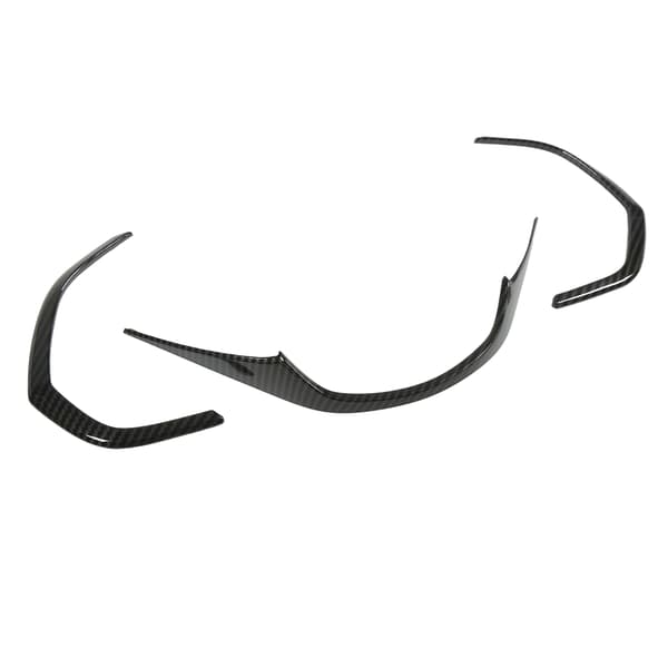 Midtkonsoll Dashbordpanel Trim Karbonfiberfarge Erstatning for Corvette C7 2014-2019