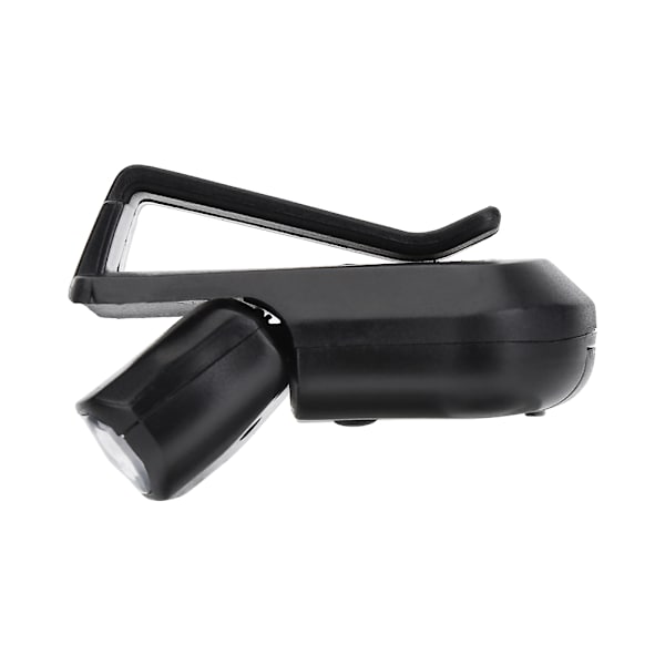 5 LED- cap Clip Head Lamp Light Hat HeadLamp ulkokalastukseen camping (musta)