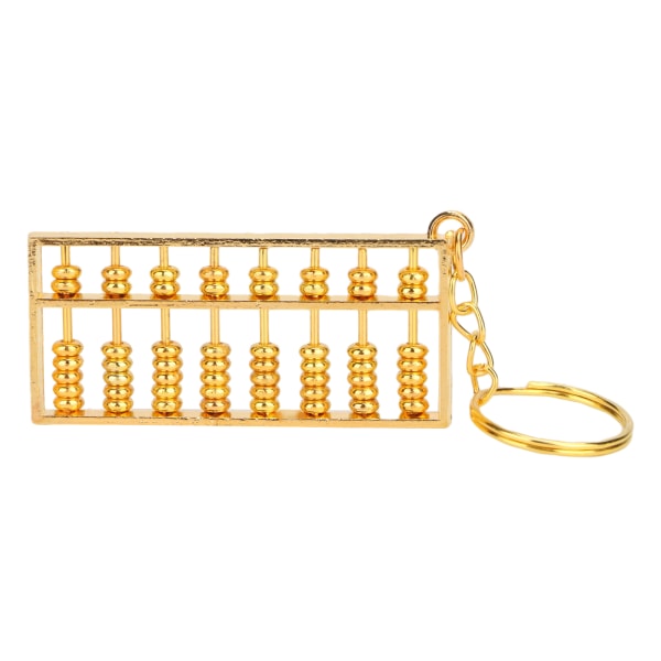 Søt utsøkt Abacus nøkkelring Metal Portable Abacus nøkkelring anheng Ornament Trinket