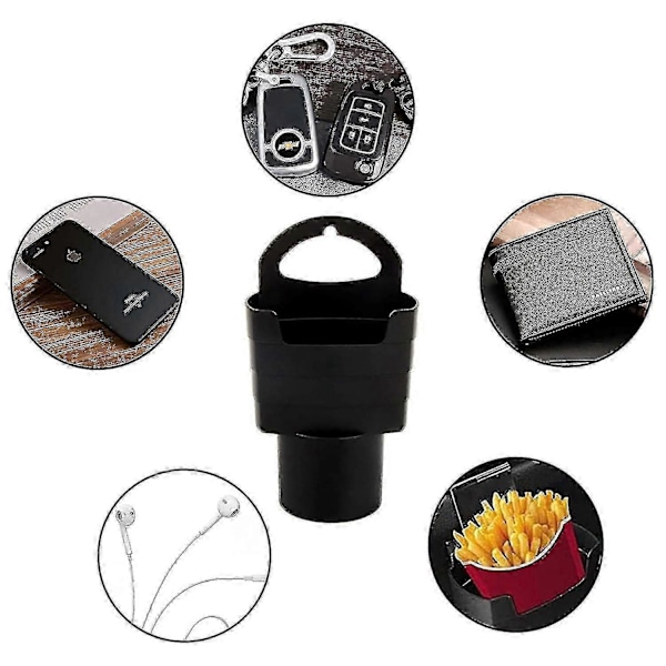 Højkvalitets Bil Pommes Frites Bakke Holder Til Holder, Bil Sauce Holder Luftventil Klips Mini Sauce Beholder Dippin Flerfarvet Style B