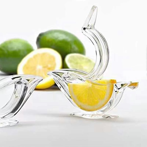 2 stk. Citronpresser Bærbar Juicer Dobbelt Skål Citron Appelsin Juicer Manuel Appelsinpresser Pres Køkkenredskaber