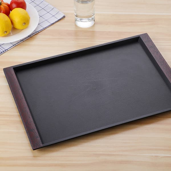 3 st serveringsbricka rektangulär snabbmatsbricka multifunktionell för kök restaurang hotell 30x20cm/11.81x7.87in