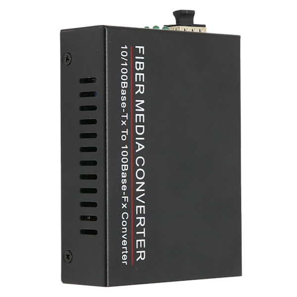Fiber Transceiver Hållbar TBC‑MC3300E‑SFP 100M SFP RJ45 Fiberoptisk Router 100‑240VAU-kontakt