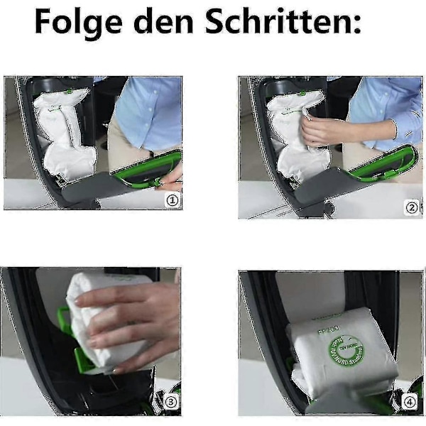 12 st Dammsugarpåsar För Vorwerk Kobold Vk 200 Premium Dammsugarpåsar För Vk 200 Vk200 -n5317 ZD A