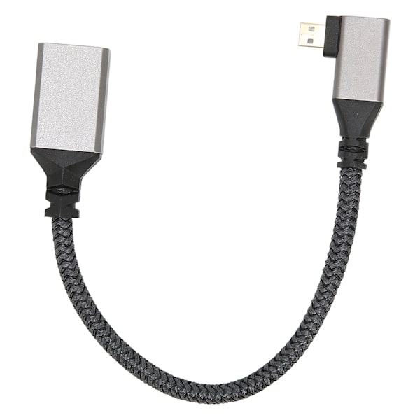 HD multimedie interfacekabel 4K 60Hz han til hun mikro til HD multimedie interface kabel til pc kamera projektor venstre 0,2 meter / 7,87 tommer