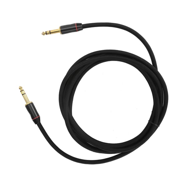 JORINDO JD6221 Elgitarrförstärkarkabel 6,35 MM Hankontakt Ljudgitarrkabel 1/4 tum Instrumentkabel 6m / 19,7ft