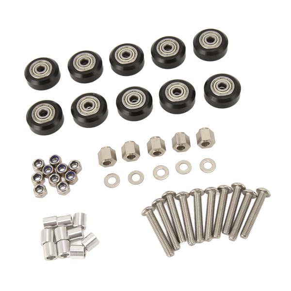 10 stk 3D-printer remskive sett 3D-printer POM remskive plast remskive med lager tomgang for 3D-printer