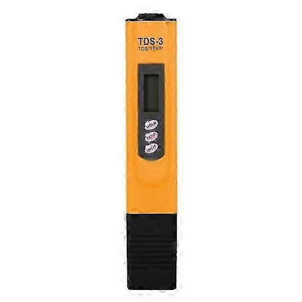 TDS-3 Bærbar LCD Digital TDS Måler Pool Hjem Vandkvalitet Renhedstest Pen orange