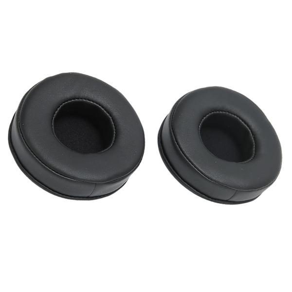 Universal 80 mm öronkuddar Cover Byte av stereohörlurar Headsettillbehör