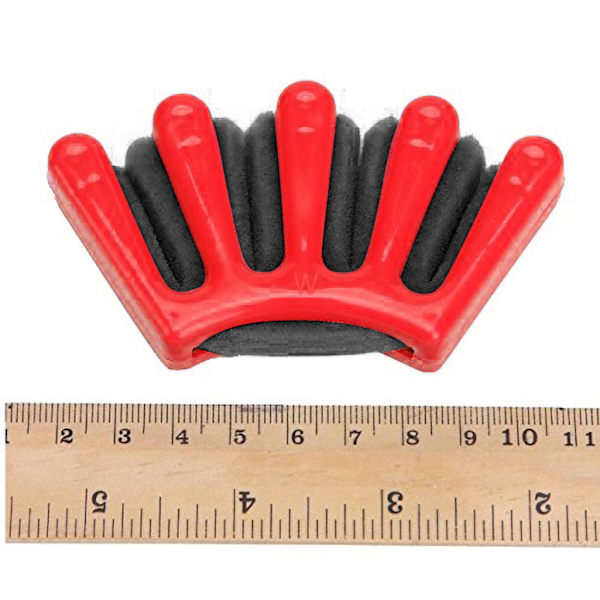 Bärbar roller-hårstylingverktyg gör-det-själv Brudhårflätning Twist Braid Maker Röd