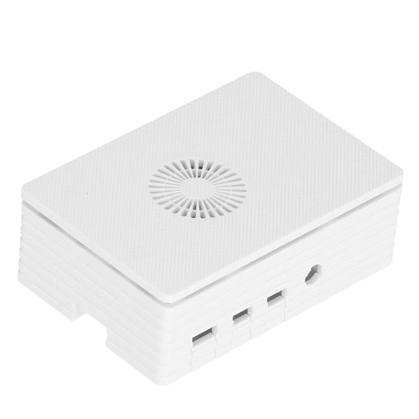 Kabinet til Raspberry Pi 4 Model ABS Kølende Beskyttelsesskal Mikrocomputer Tilbehør