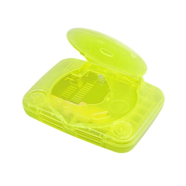 Udskiftningsskal til PS ONE Case Housing Shell Fluorescerende Gul