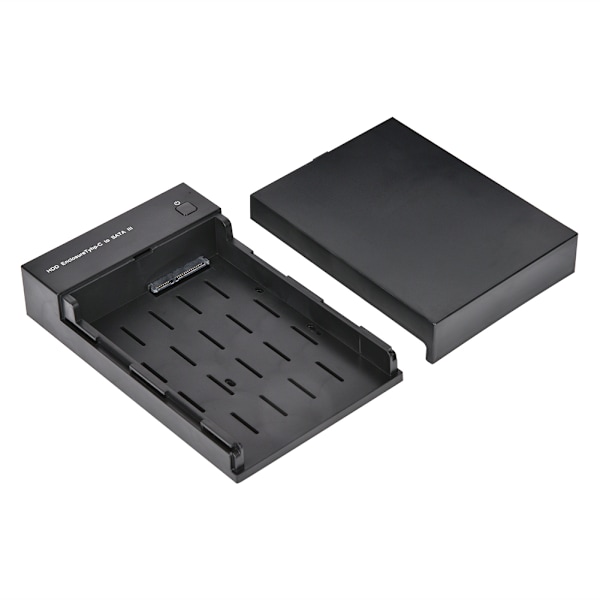 Universell höghastighets hårddiskbox 10 Gbps 2,5/3,5\" SATA HDD SDD-hölje 100-240V AU