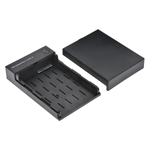 Universell høyhastighets harddiskboks 10 Gbps 2,5/3,5\" SATA HDD SDD-kabinett 100-240V AU