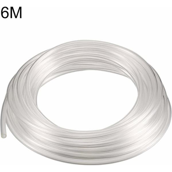 Debuns – 4 mm x 2,5 mm polyurethan pneumatisk slange – 6 m fleksibel – slid- og slagfast – til trykluft og hydraulik