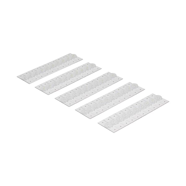 50 stk. SMD-lampeperle med optisk linsefilter, glasfiberplade, 6V LED-lysbånddele