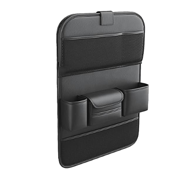 Bilsæderyg Organizer Multifunktionel Robust Holdbar Sammenklappelig Bord Sæderyg Organizer til Bil