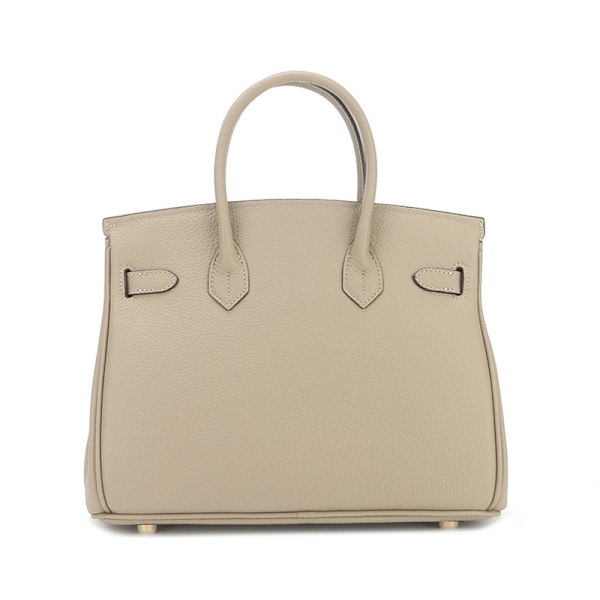 Damer Läder Handväska Första Lagret Ko-Läder Tote Bag Pendlar Crossbody Handväska - Smaragdgrön Emerald Green No. 25 (25x14x19cm)