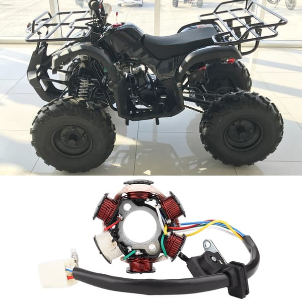 6-spole 5-leder Magneto Stator Spole Passer til 50cc 70cc 90cc 110cc 125cc ATV Go Kart