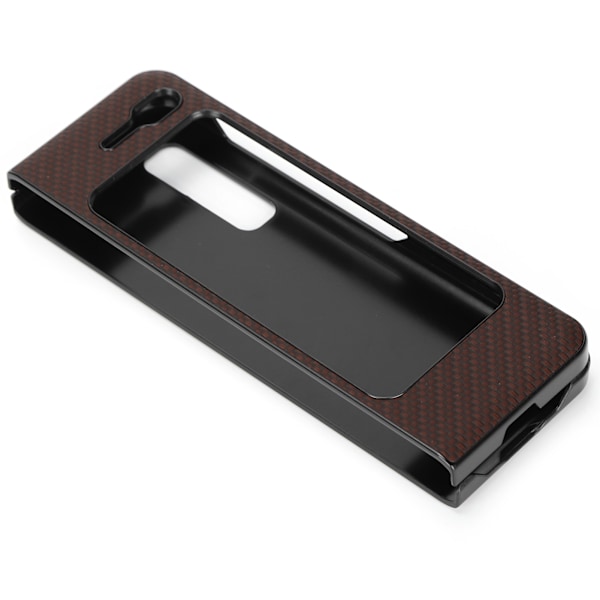 Samsung Galaxy Z Fold 1 W20 -puhelimen kotelo ABS-materiaalista, kattava suoja putoamisia ja naarmuja vastaan (ruskea)