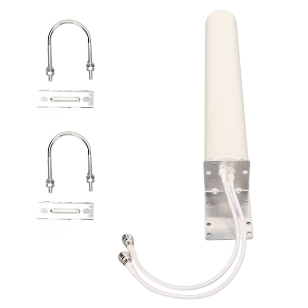 4G 5G ulkoantenni 100 W 18DBi Gain 698 - 960 MHz 1710 - 2700 MHz Omni-suuntainen antenni ulkokäyttöön