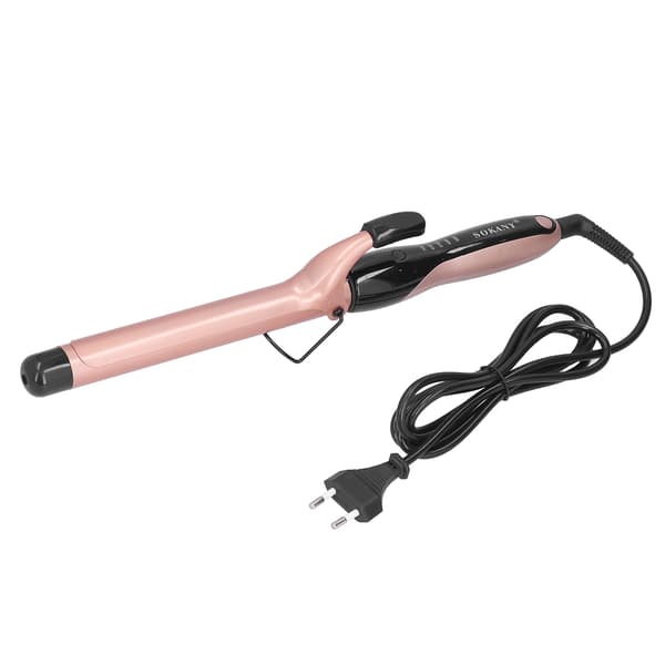 25 mm/1,0 tommer PTC keramisk krølltang bærbar elektrisk hårkrøller EU-plugg 220-240V