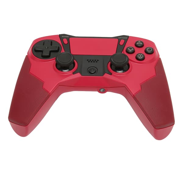 Bluetooth-controller med dobbelt vibration, 6-akset følsom trådløs gamepad joystick med LED-indikator til PS4 PC mobiltelefon