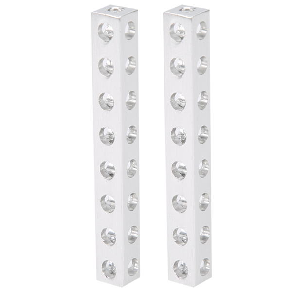 2kpl 3106-0008-0064 8 reikää 8x8x64mm neliöpalkki robottirakenneosan lisävaruste