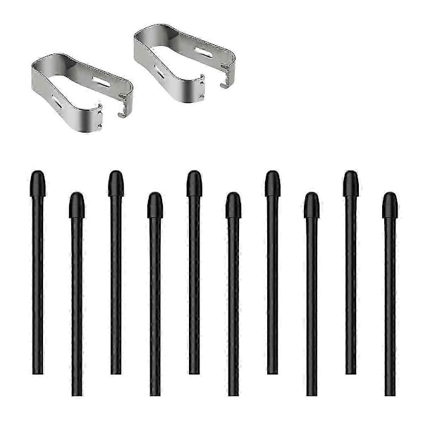 10 stk. Stylus Penne-tupper kompatible med Remarkable 2, kompatible med Marker 1/2 Stylus Marker Pen Plus, Sensitive & Tilt Press