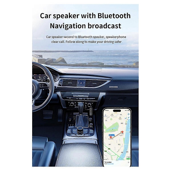 Bluetooth 5.3 Audio Receiver Transmitter Stereo Musik Adapter