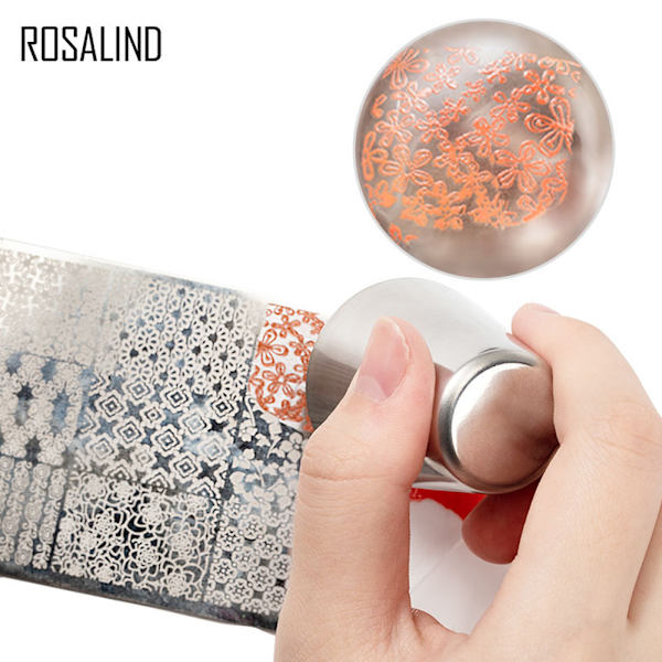 Kynsileimasin ja kaavin pehmeästä silikonista, läpinäkyvä leimasin, DIY-kynsien leimaustyökalusarja N5322