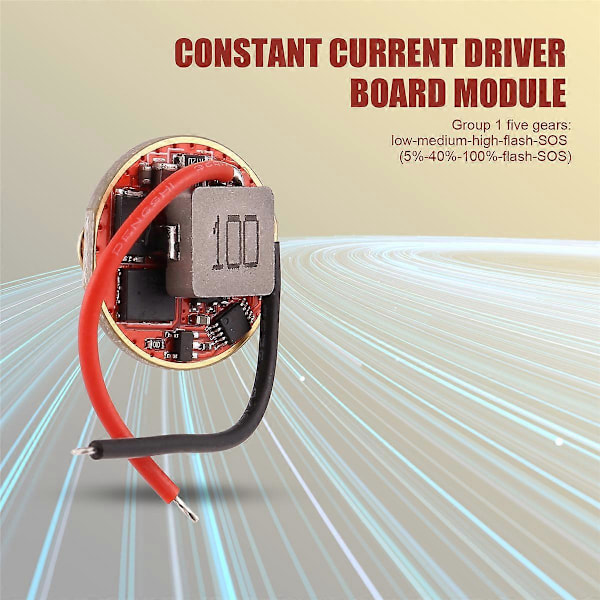 Driver Board -moduuli XHP70 6V LED 5A vakiovirtalähde