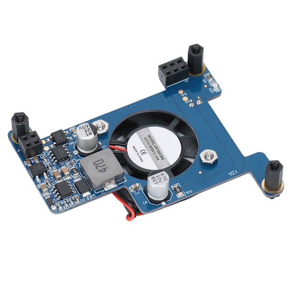 Strömförsörjningsmodul för Raspberry Pi 4B / 3B + Ethernet POE-fläkt elektronisk komponent