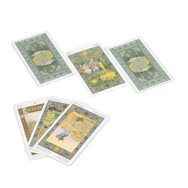 78 st klassiska tarotkort belagda papper spådomsdäck framtidsberättande spel för vuxna